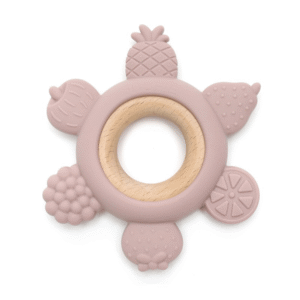 Bijtring Fruit Punch - blush roze