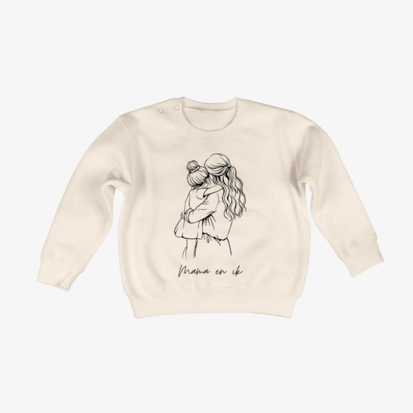 Sweater - mama en ik inclusief tekst