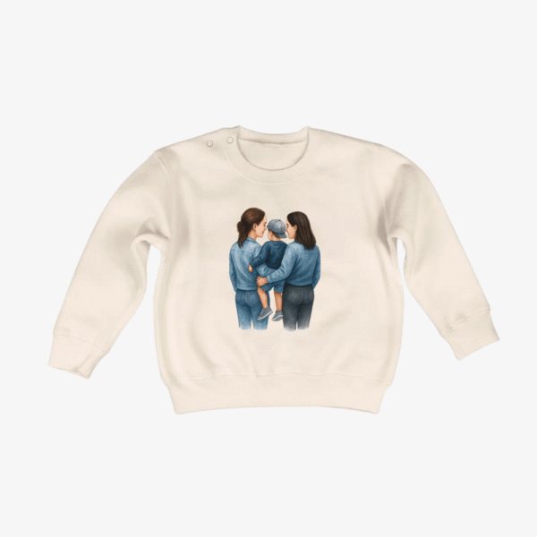 Sweater - twee mama's met kind