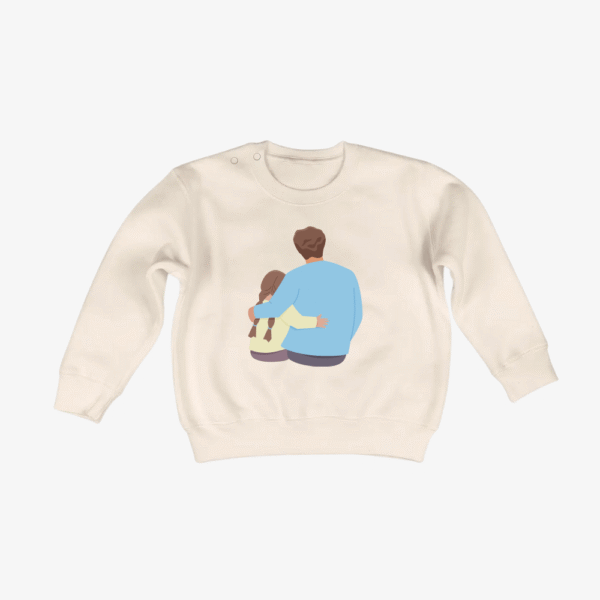 Sweater - papa en ik 'omhelzing'