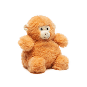 Verzwaarde kleine knuffel - aap