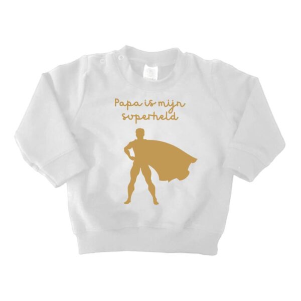 Sweater - Papa is mijn superheld - SuperFam