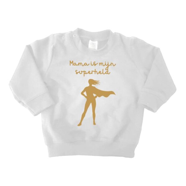 Sweater - Mama is mijn superheld - SuperFam