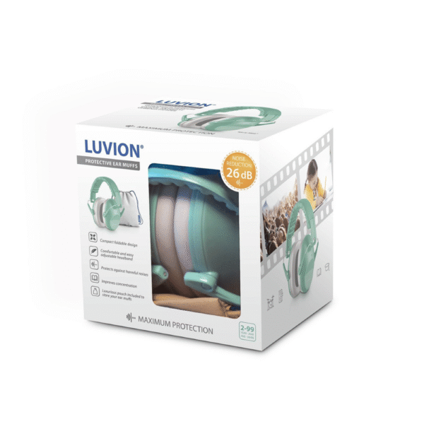 Luvion gehoorbeschermers kind - Misty Mint - Image 3