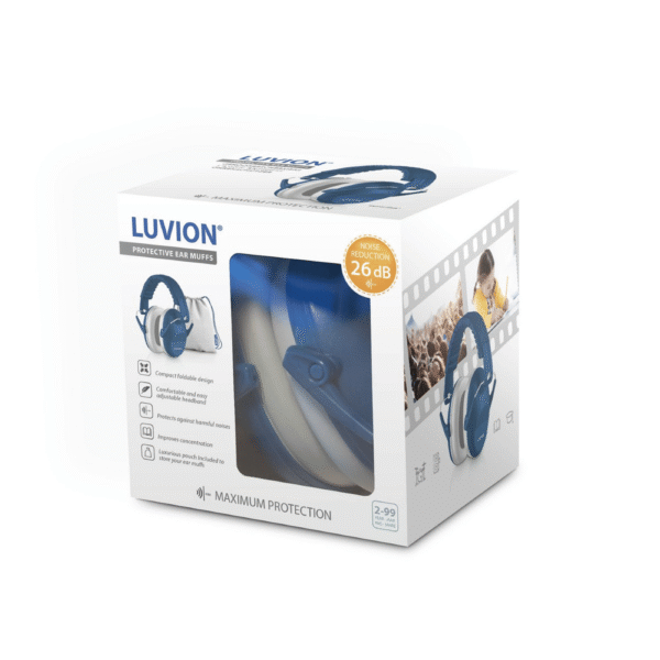 Luvion gehoorbeschermers kind - Petrol Blue