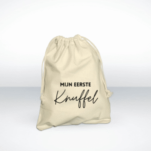 Bewaarzakje - 'mijn eerste knuffel'