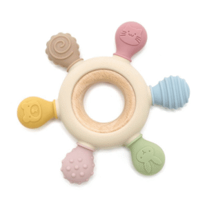 Bijtring Fusion - Pastel Regenboog