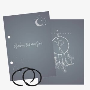 Bewaarbundel geboortekaartjes | Mystiek