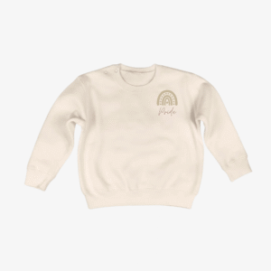 Sweater - mini regenboog 'pride'