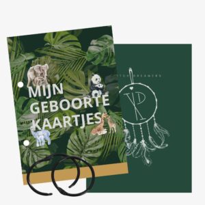 Bewaarbundel geboortekaartjes | Little Wildlings