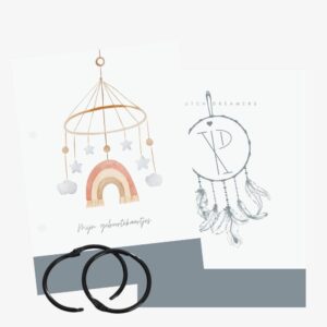 Bewaarbundel geboortekaartjes | Dromen