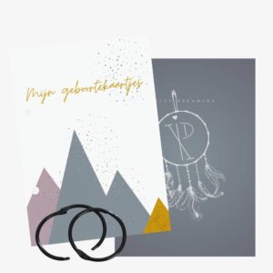 Bewaarbundel geboortekaartjes | Mystic mountains