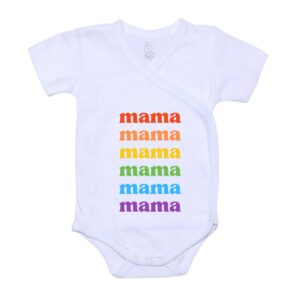 Romper mama regenboog - Rainbow Garden