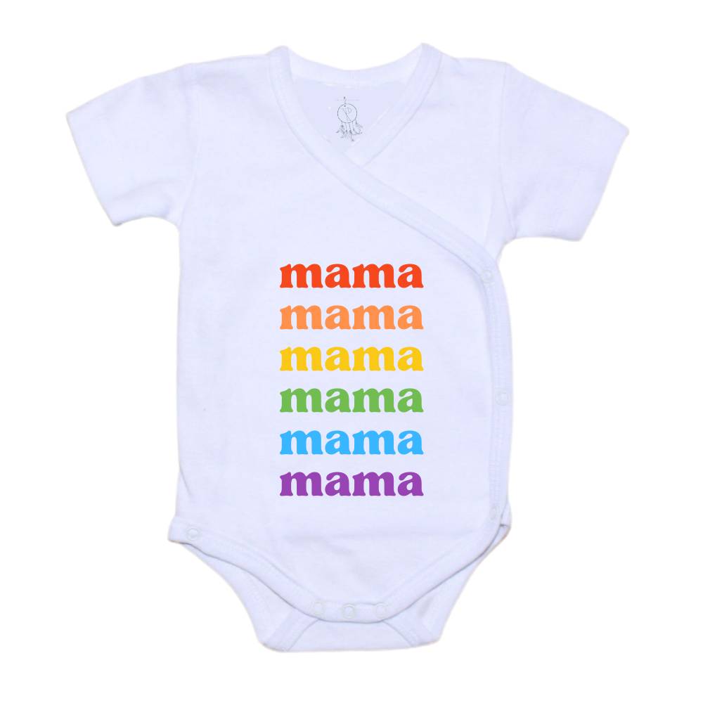 Romper mama regenboog - Rainbow Garden