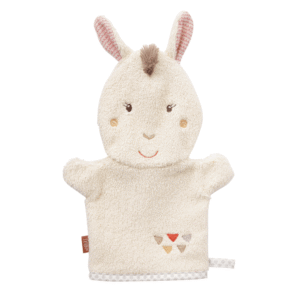 Washandschoen lama