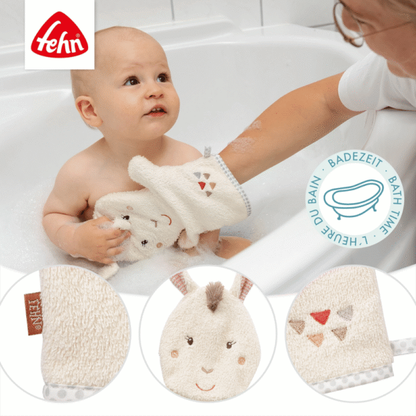 Washandschoen lama - Afbeelding 2