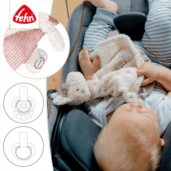 Knuffeldoekje multifunctioneel - lama - Afbeelding 3