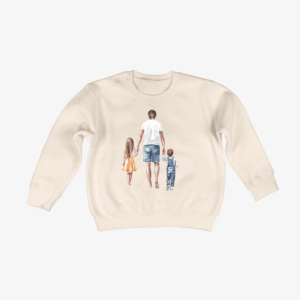 Sweater - papa met kinderen