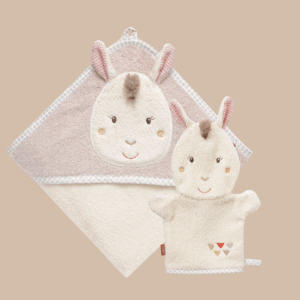 Badset - Badhanddoek Lama en washandschoen Lama
