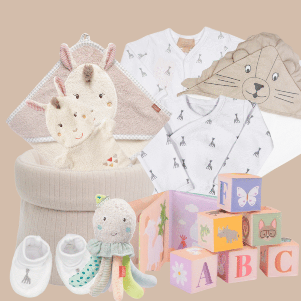 Luxe giftset pastel dierenvriendjes