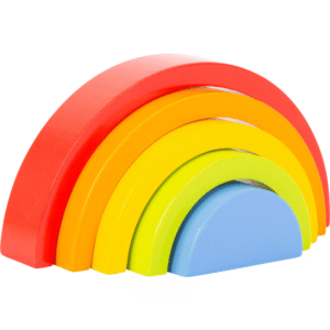 Houten Regenboog stapelspeelgoed