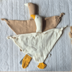 Hydrofiele knuffel Gans - wit