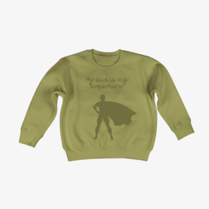 Sweater - 'my dad is my superhero'