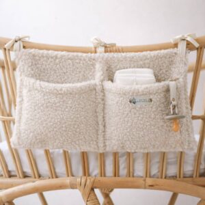 Bed organizer teddy - crème - Dutch Dreamers
