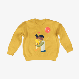 Sweater - papa met dochter