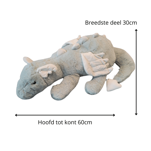 Verzwaarde draakknuffel - Afbeelding 3