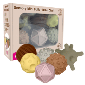 Sensorische mini ballen - boho chic
