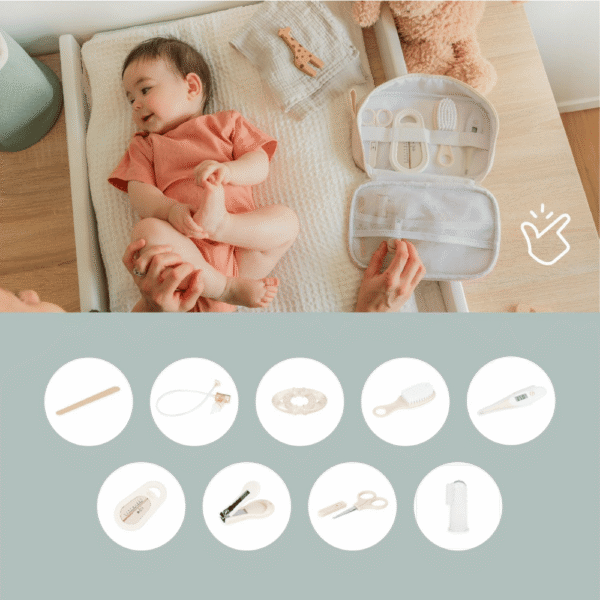 Babyverzorgingsset - zand - Afbeelding 2
