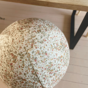Zitbal - beige print
