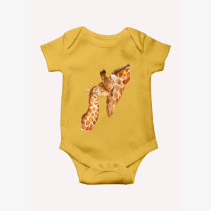 Romper - giraffe met kleintje