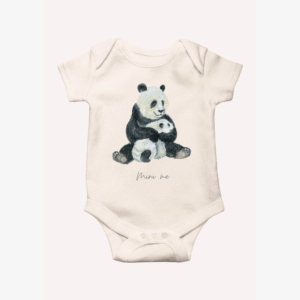 Romper - panda met kleintje
