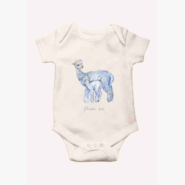 Romper - alpaca met kleintje