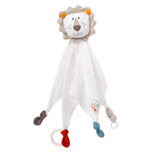 Knuffeldoekje multifunctioneel - Leeuw