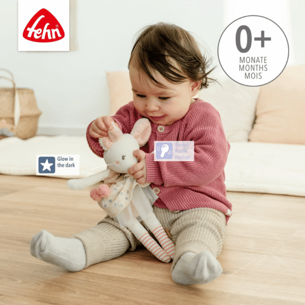 Knuffel - Roze muis - Afbeelding 2