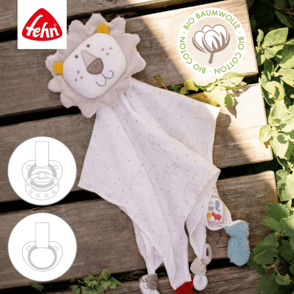 Knuffeldoekje multifunctioneel - Leeuw - Afbeelding 2