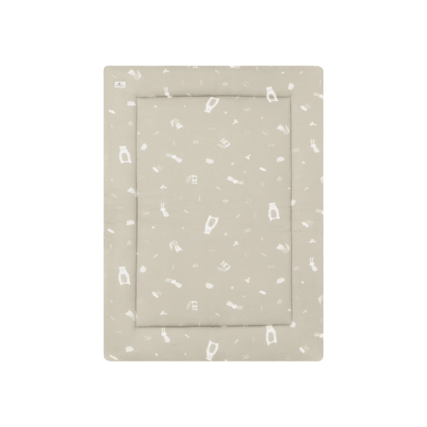 Speeldeken - Lieve diertjes - Taupe