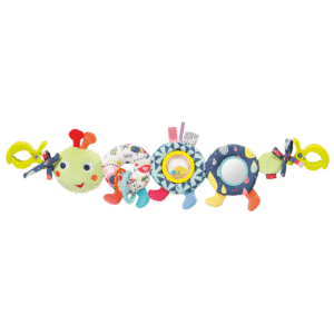 Kinderwagenketting - Kleurrijke rups