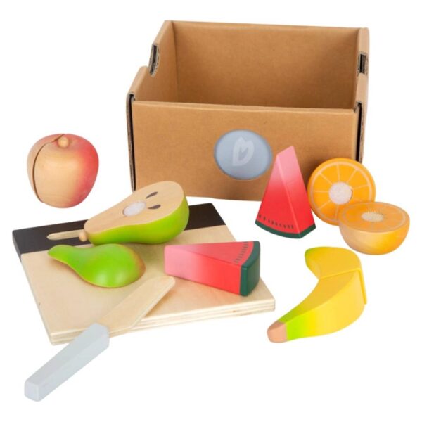 Houten fruitset