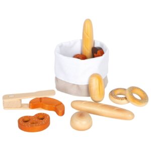 Houten broodmandenset