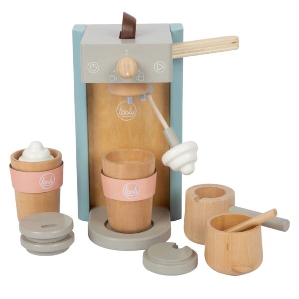 Houten koffiemachine - barista