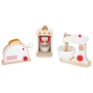 Houten keukenapparatuurset
