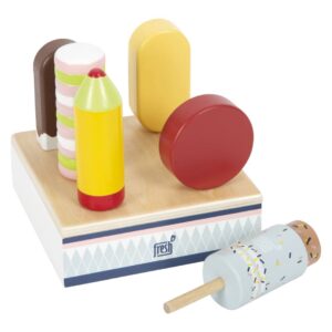 Houten IJslollyset met rek