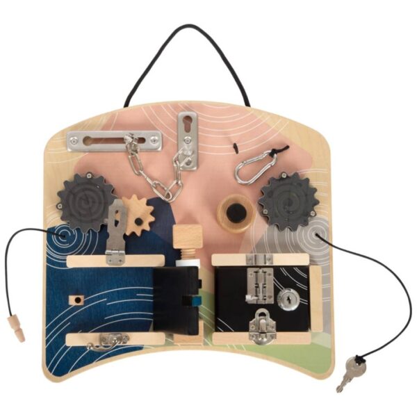 Houten montessori activiteitenbord