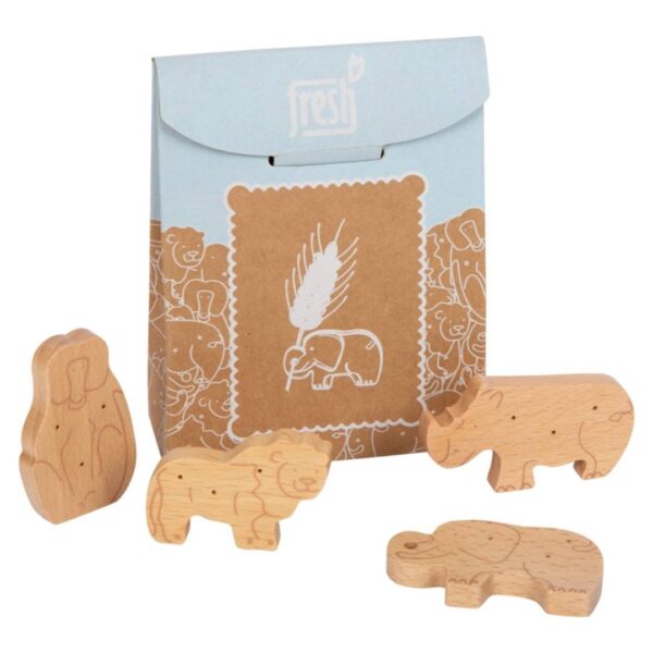 Houten dierenkoekjes
