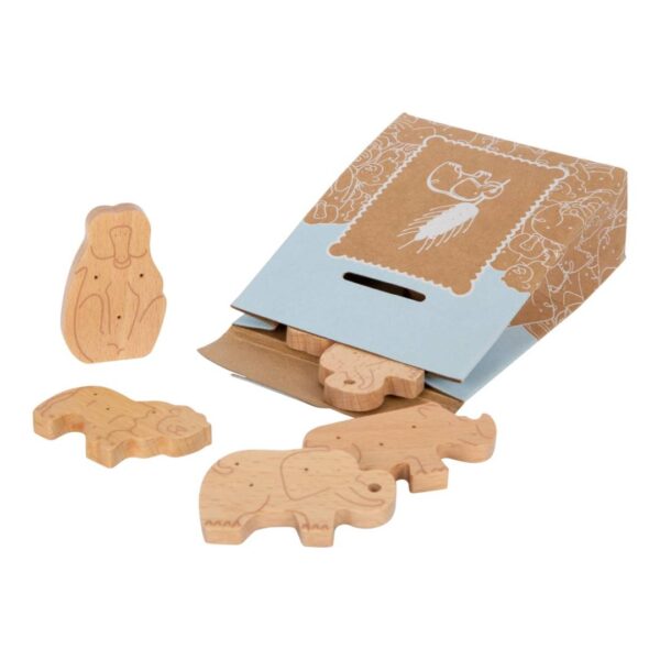 Houten dierenkoekjes
