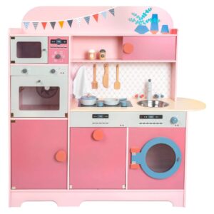 Houten retro kinderkeuken